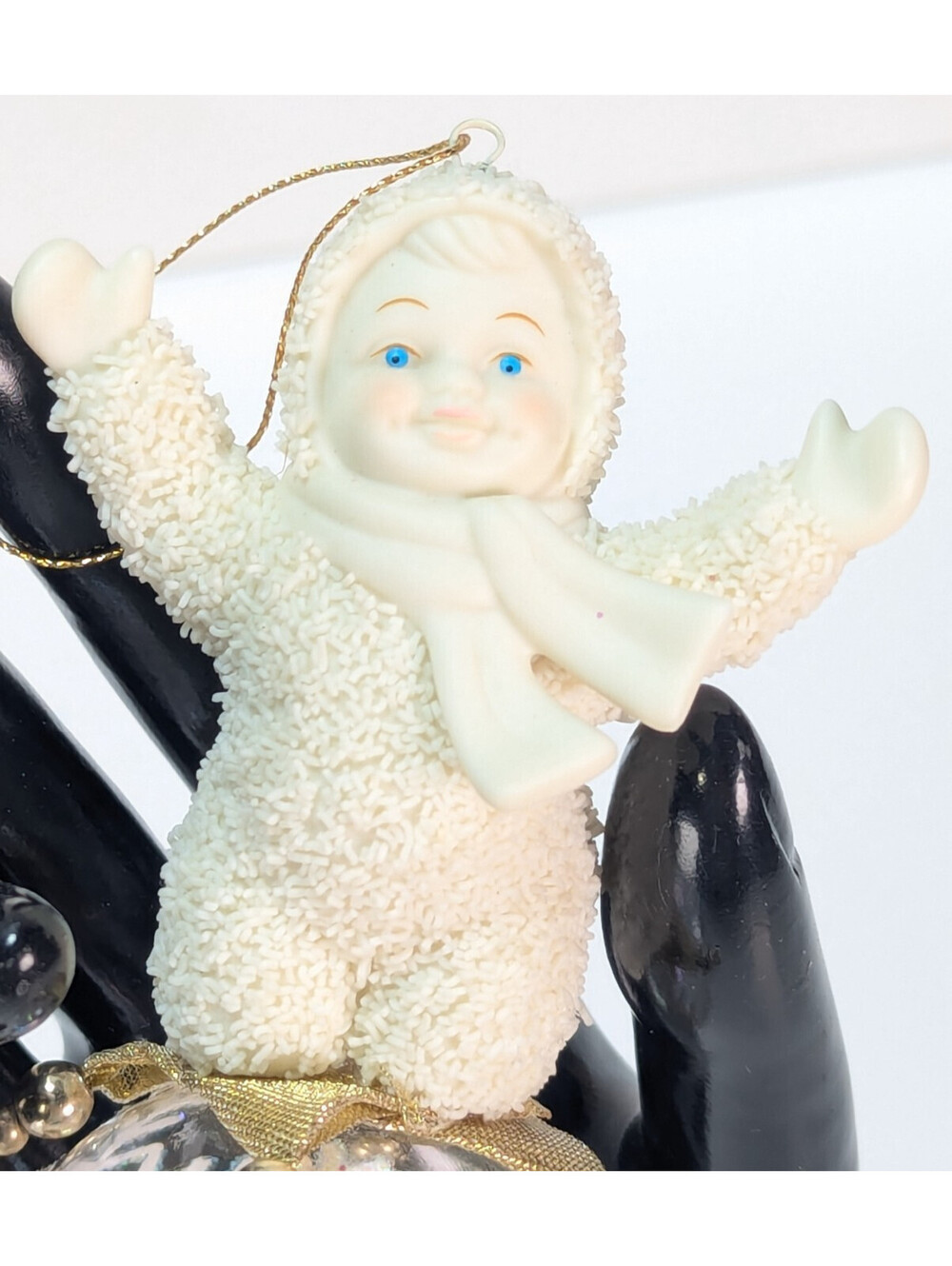 Dept 56 Snowbabies 12 Days Christmas One Baby in a Snowsuit Ornament Ist In Set